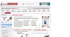 Desktop Screenshot of informaconsumatori.it